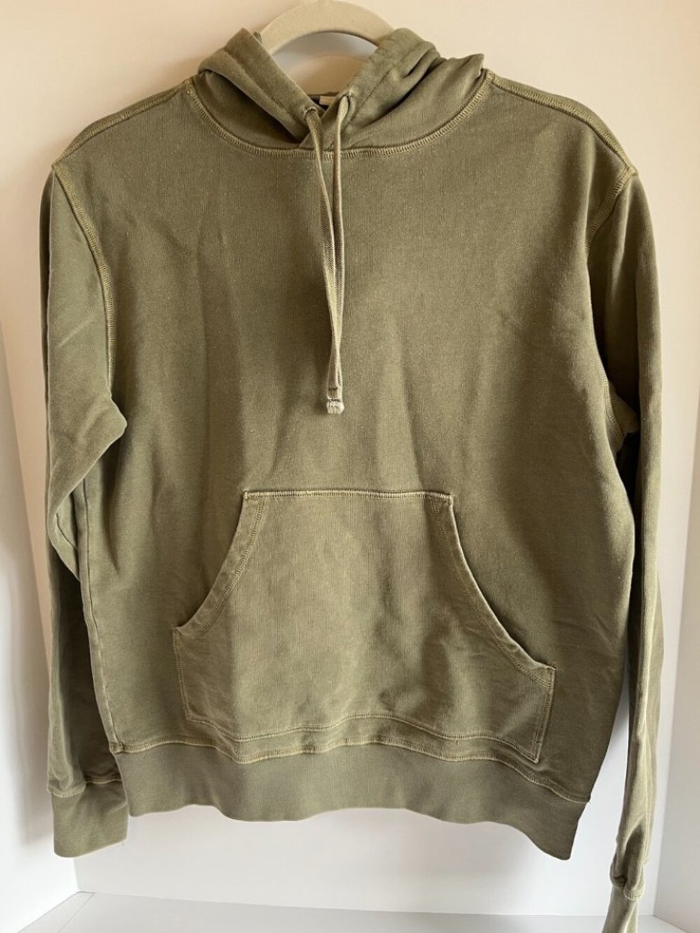 Officine Générale Daily Classics Hoodie Sweatshirt Olive Unisex XXS
